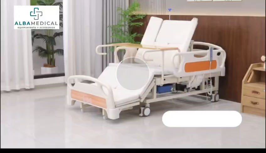 Catre Clínico Electrónico Multifuncional Alba Medical