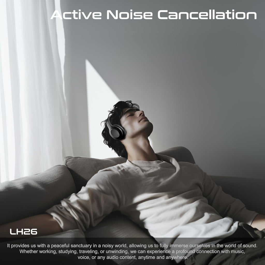 Audífonos Bluetooth 5.4 LENYES LH26 ANC Cancelación de Ruido (50% Descuento)