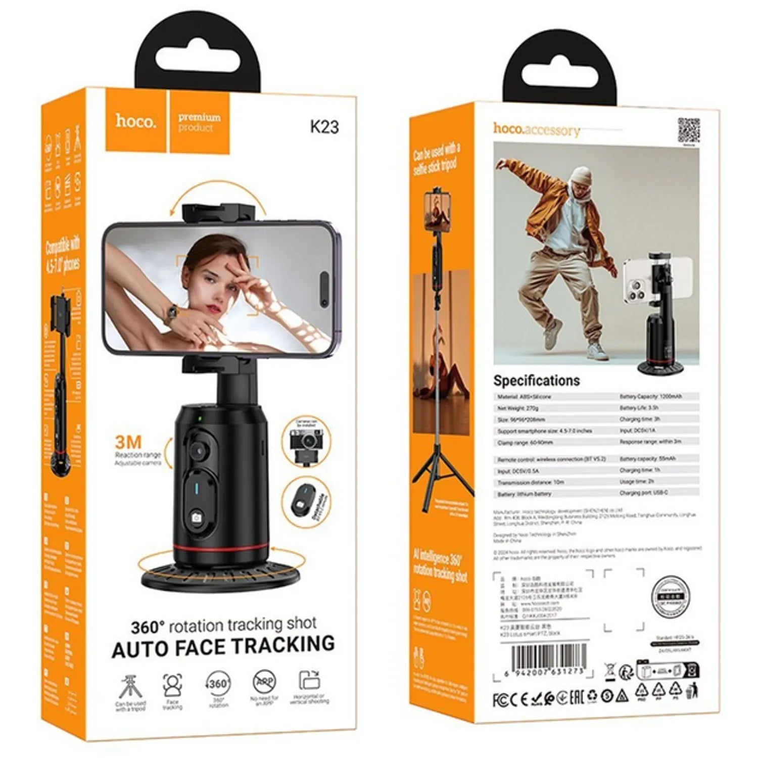 Soporte con Seguimiento IA Hoco K23