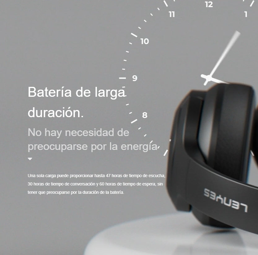Audífonos Bluetooth 5.4 LENYES LH26 ANC Cancelación de Ruido (50% Descuento)
